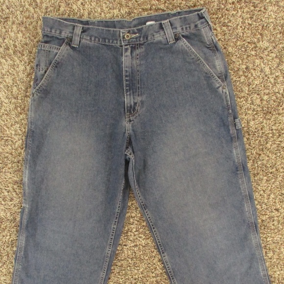 Abercrombie & Fitch‎ Vintage Y2K Jeans Men's 34x31 Carpenter Relaxed Loose Denim - Picture 3 of 12